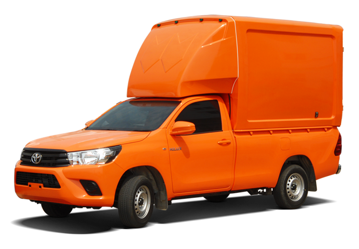 Fiberglass Canopy — Cargo 2000 | Lage | Standard Cab | Toyota Hilux Revo