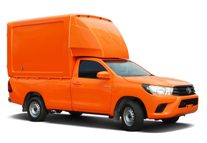 Fiberglass Hardtop — Cargo 2000 | Lage | Standard Cab | Toyota Hilux Revo