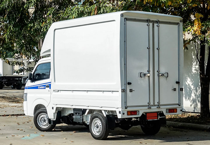 Dry Freight | Dry Cargo | Fiberglass Hardtop — Cargo 2000 | Half Body | Suzuki Carry