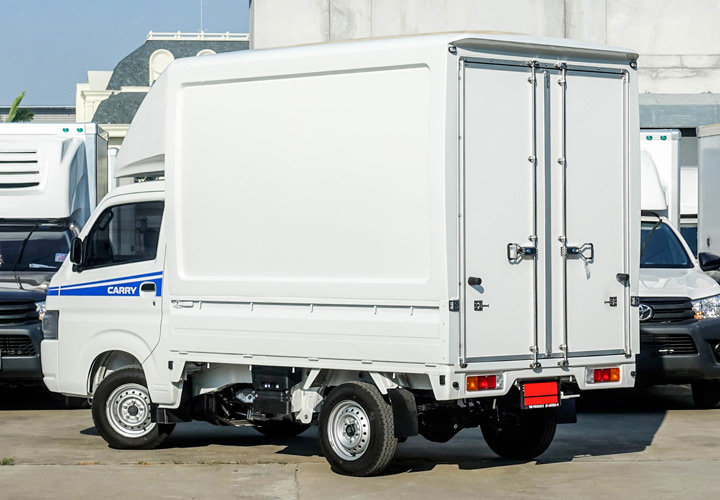 Dry Freight | Dry Cargo | Fiberglass Hardtop — Cargo 2000 | Half Body | Suzuki Carry