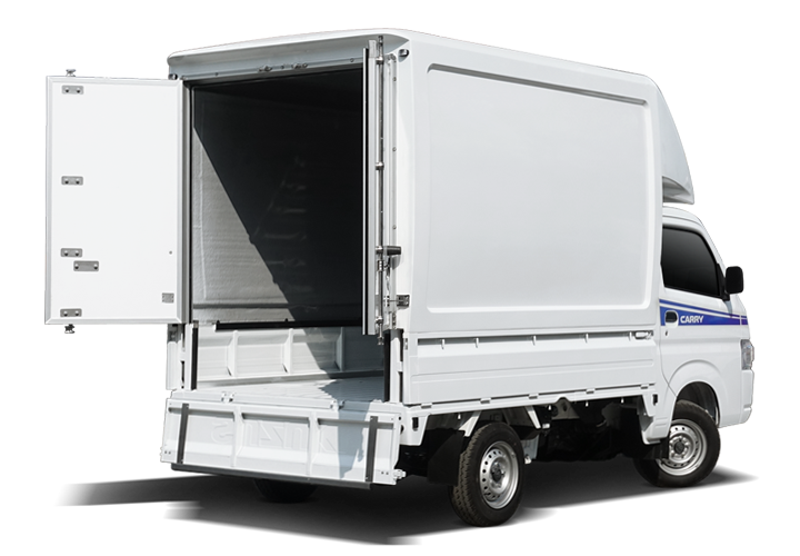 Fiberglass Hardtop — Cargo 2000 | Half Door | Suzuki Carry