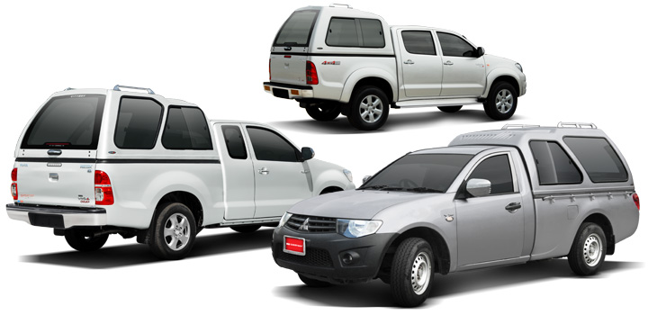 Hard Top Canopies for Pick-Up Trucks