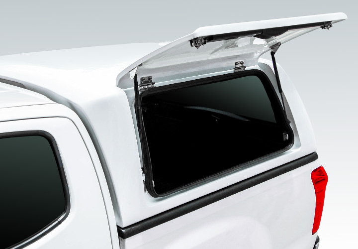 Fiberglass Canopy — Gullwing | Double Cab