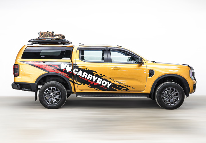 Fiberglass Canopy — ZX | Dual Cab | Ford Ranger