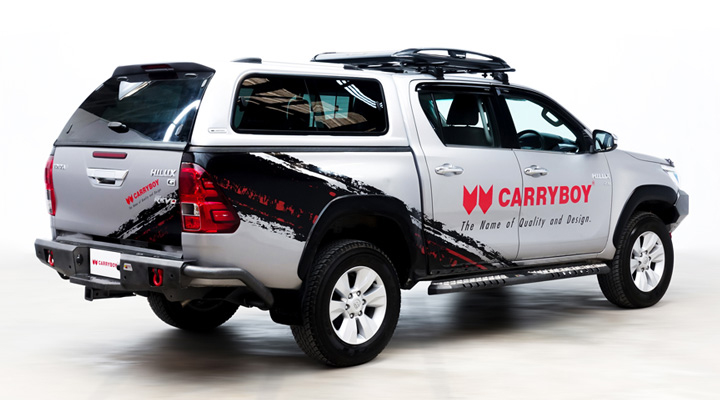 Fiberglass Canopy — SR5 | Double Cab | Toyota Hilux Revo